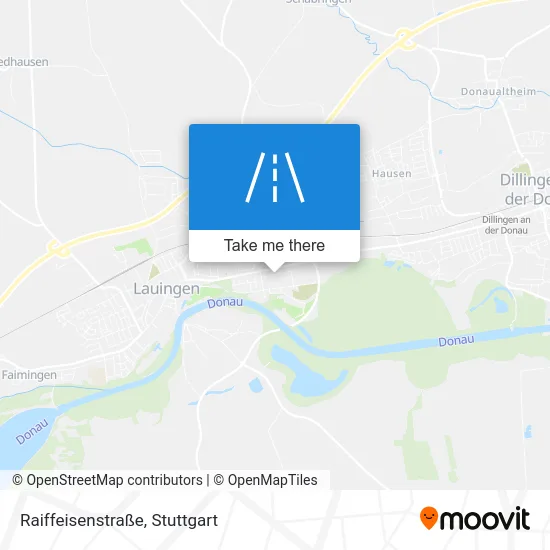 Карта Raiffeisenstraße