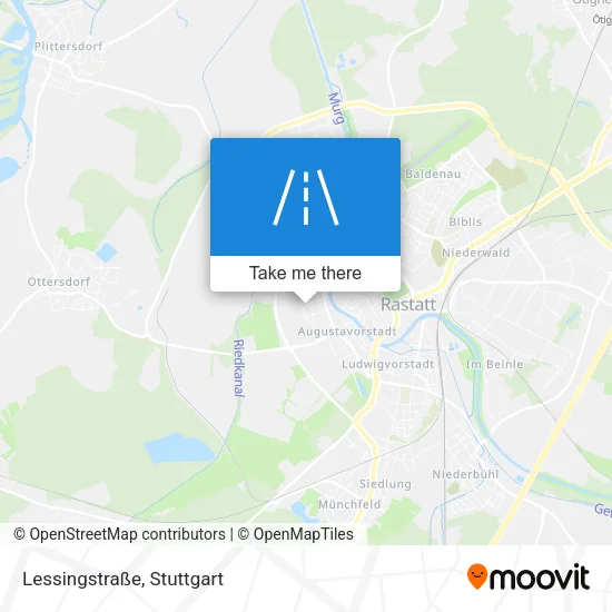 Карта Lessingstraße