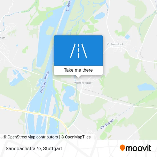 Карта Sandbachstraße