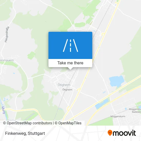 Карта Finkenweg