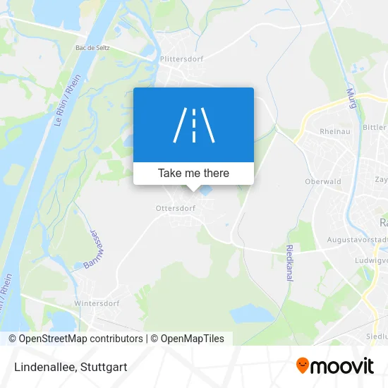 Карта Lindenallee