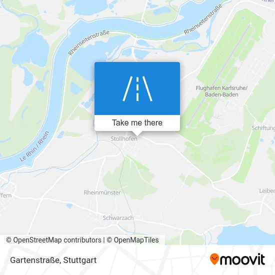 Карта Gartenstraße