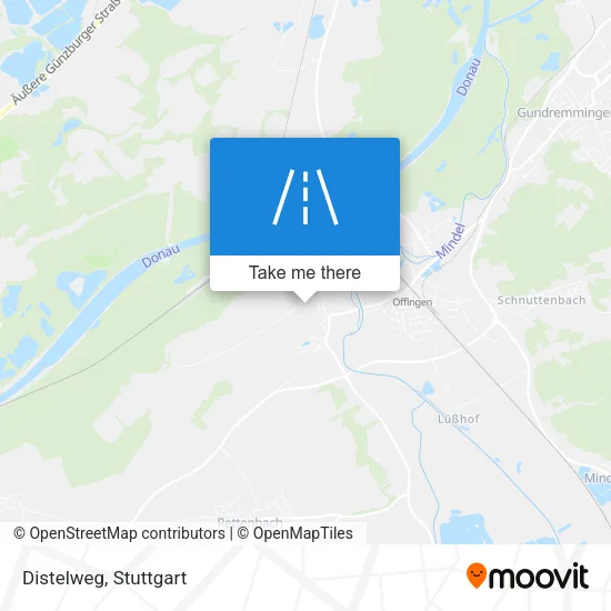 Карта Distelweg