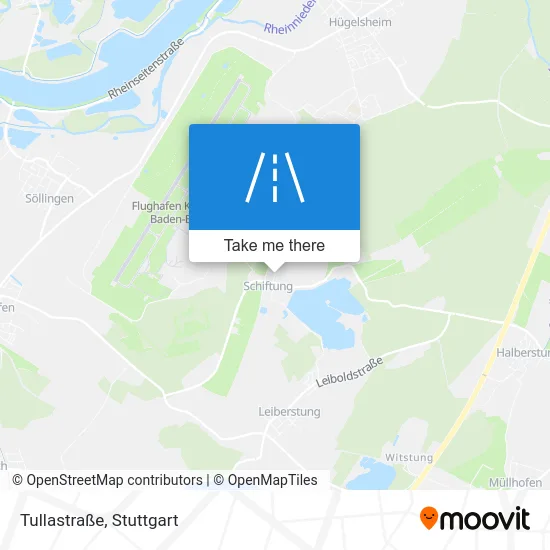 Карта Tullastraße