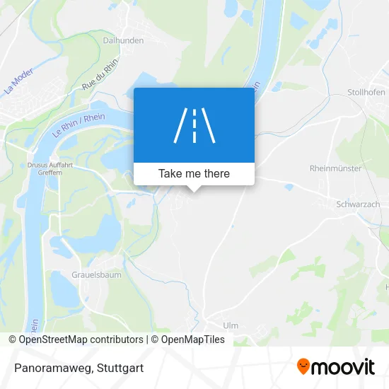 Карта Panoramaweg