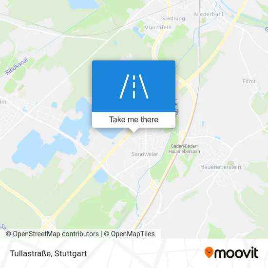 Карта Tullastraße