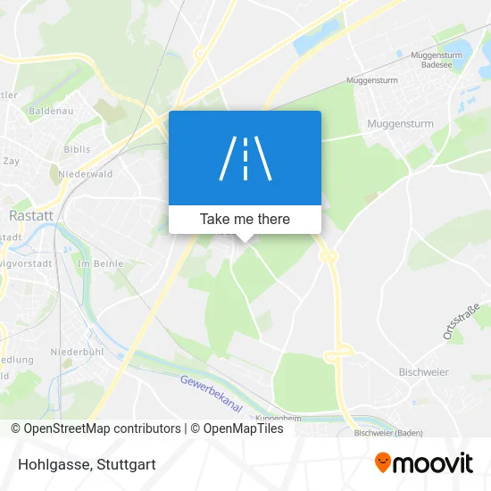 Карта Hohlgasse