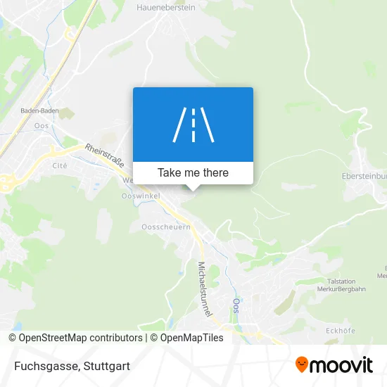 Карта Fuchsgasse