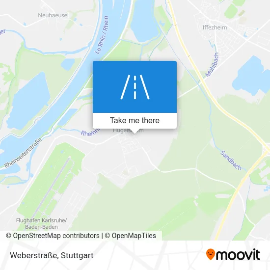 Карта Weberstraße