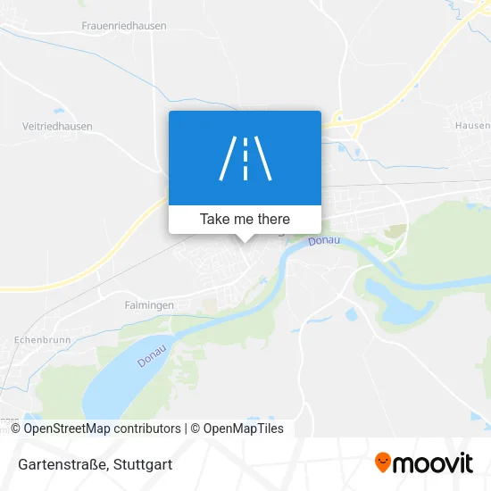Карта Gartenstraße