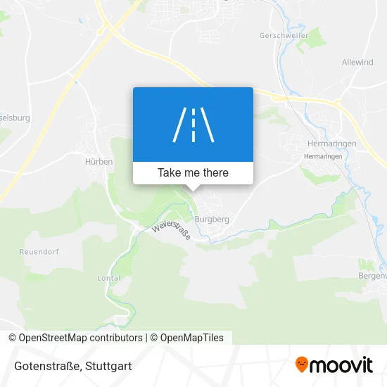 Карта Gotenstraße