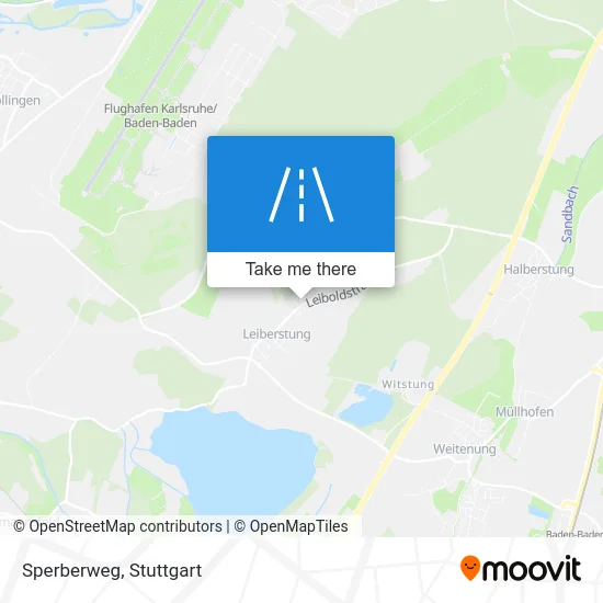 Карта Sperberweg