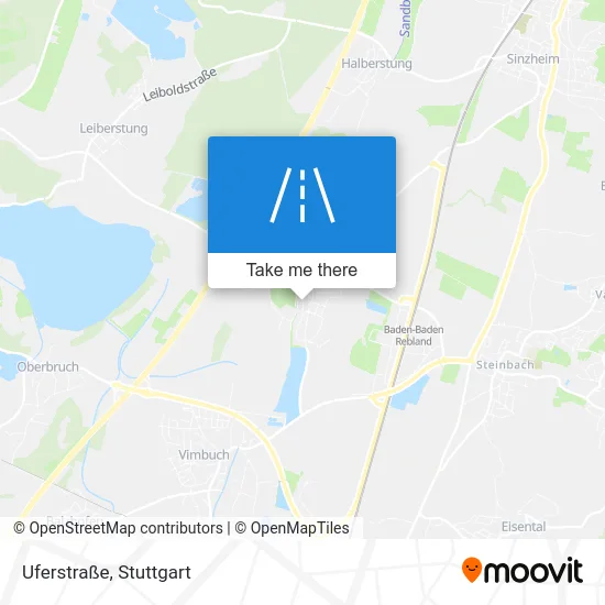 Карта Uferstraße