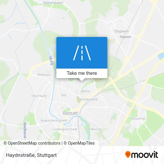 Карта Haydnstraße