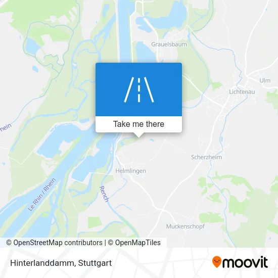 Карта Hinterlanddamm