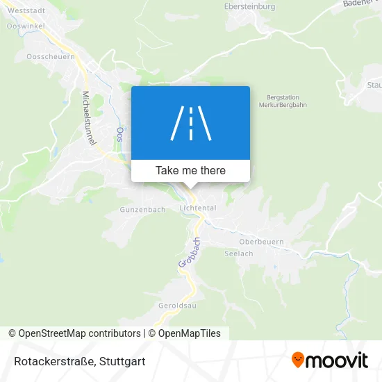 Карта Rotackerstraße