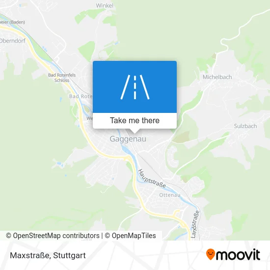 Карта Maxstraße