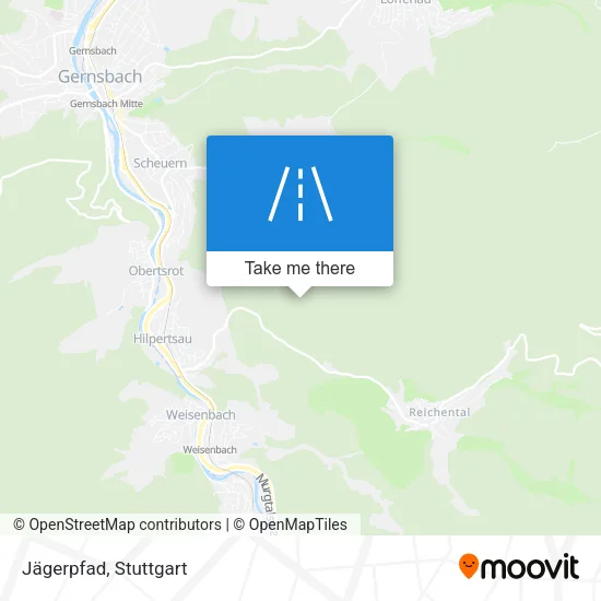 Карта Jägerpfad