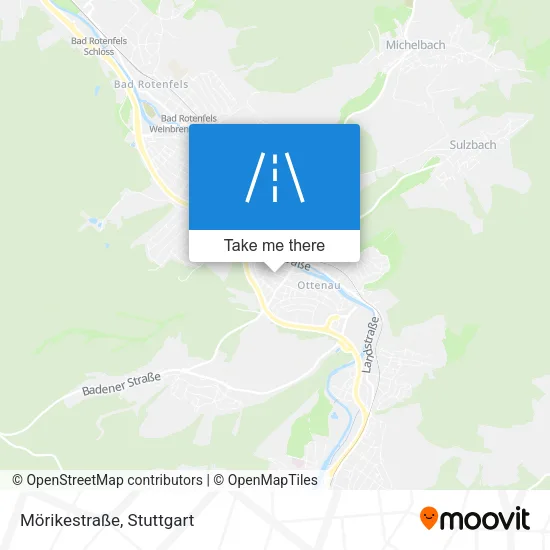 Карта Mörikestraße
