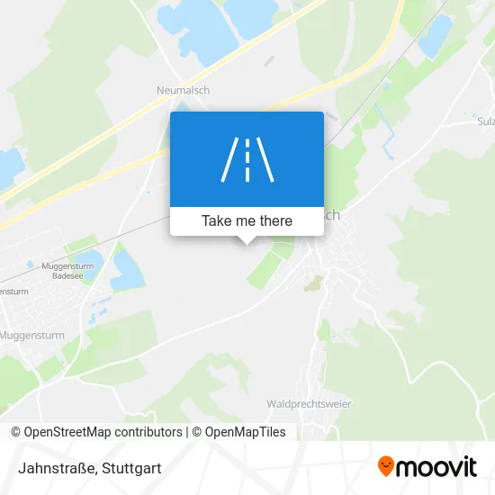Карта Jahnstraße