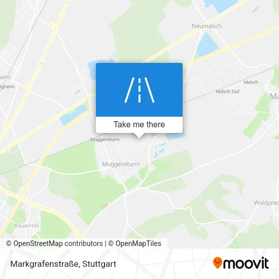 Карта Markgrafenstraße