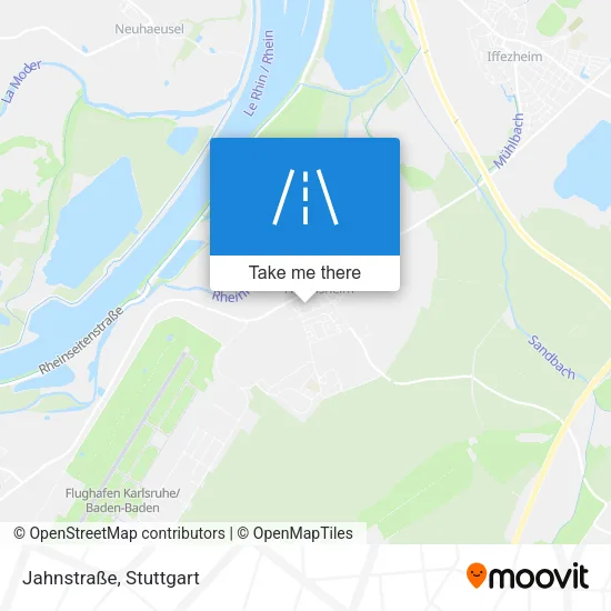 Карта Jahnstraße