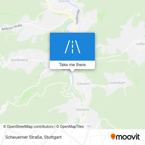 Карта Scheuerner Straße