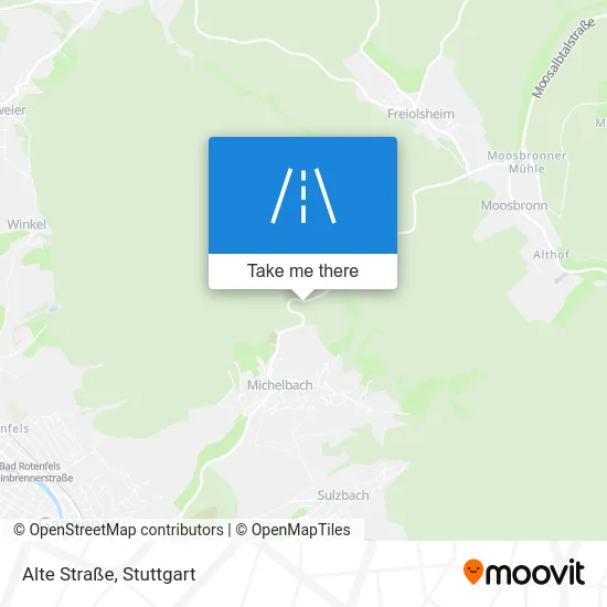 Карта Alte Straße