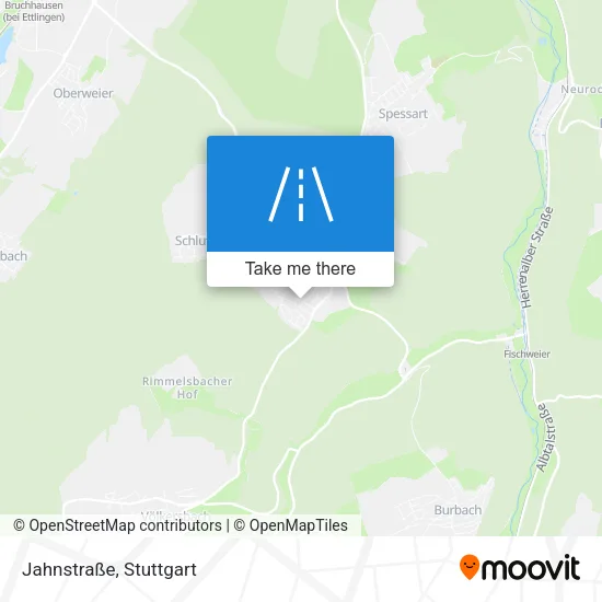 Карта Jahnstraße