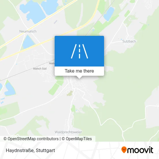 Карта Haydnstraße