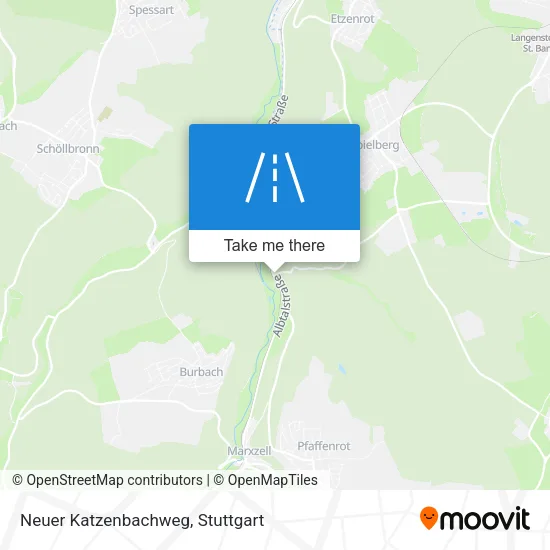 Карта Neuer Katzenbachweg