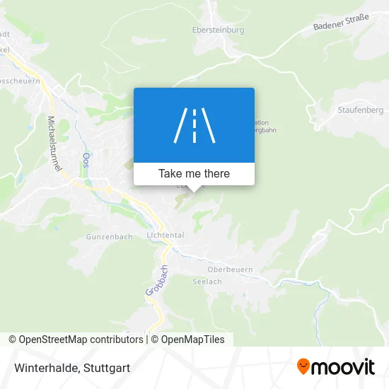 Карта Winterhalde