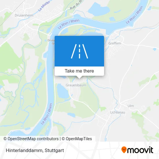 Карта Hinterlanddamm