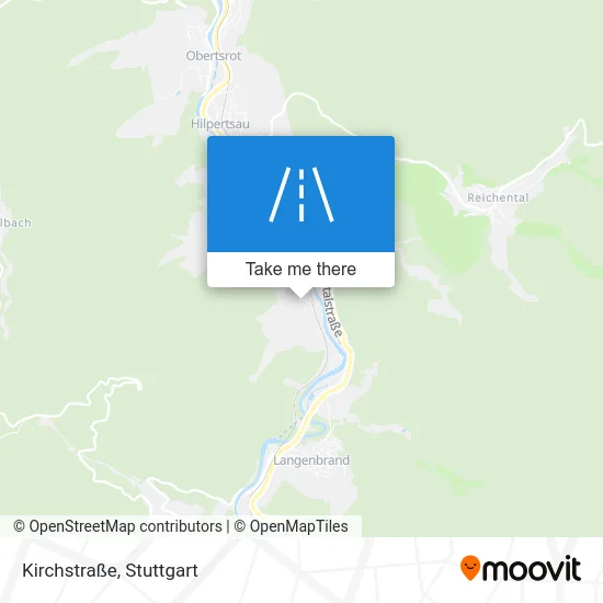 Карта Kirchstraße