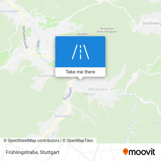 Карта Frühlingstraße