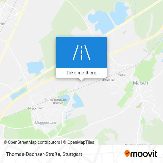 Карта Thomas-Dachser-Straße