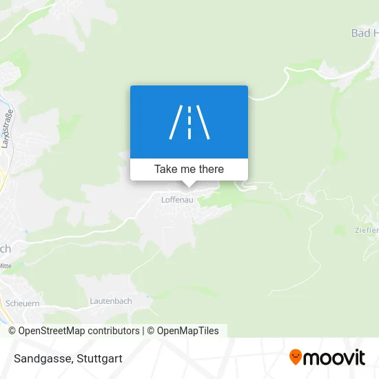 Карта Sandgasse