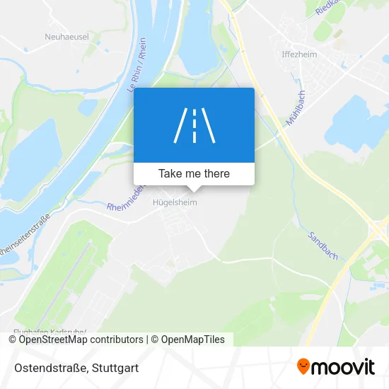 Карта Ostendstraße