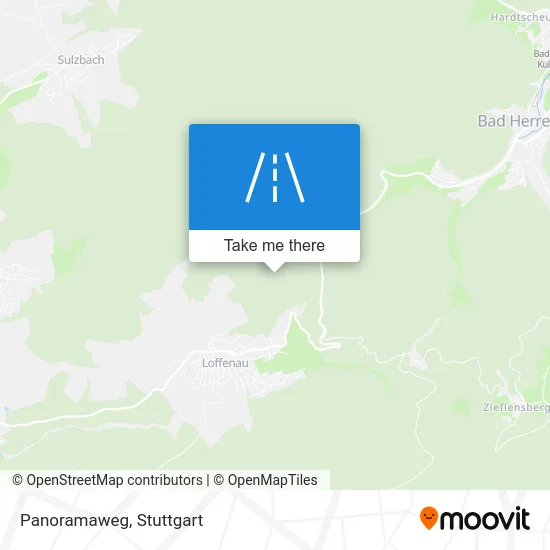 Карта Panoramaweg