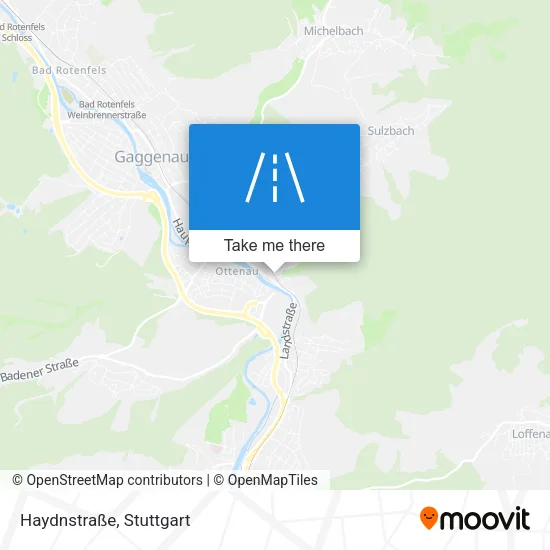 Карта Haydnstraße