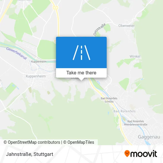 Карта Jahnstraße