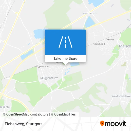 Карта Eichenweg