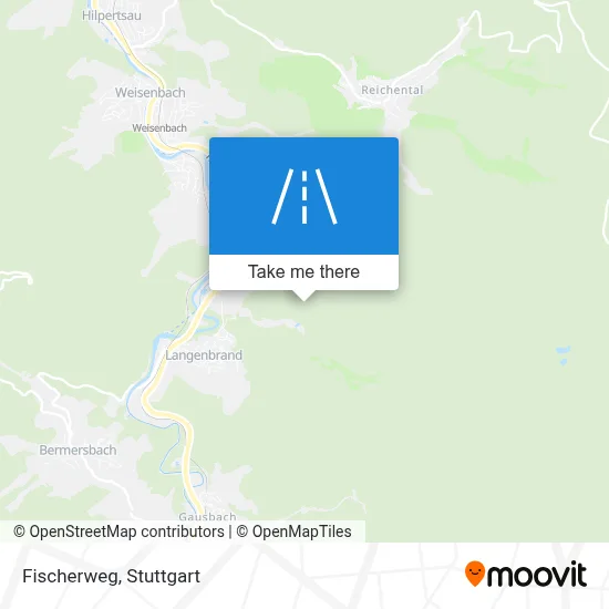 Fischerweg map