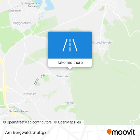 Карта Am Bergwald