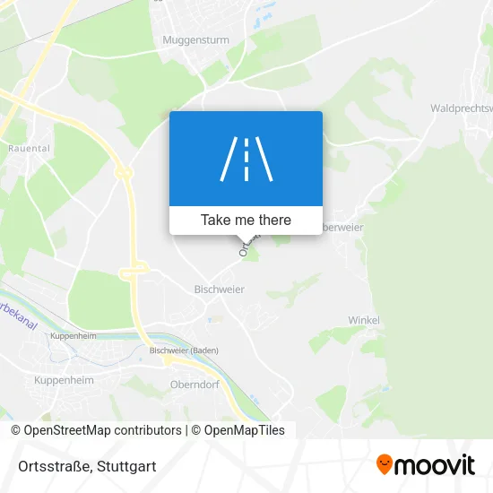 Карта Ortsstraße