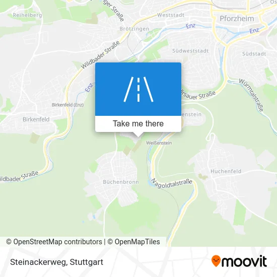 Карта Steinackerweg