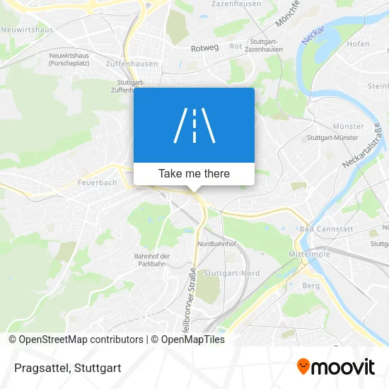 Карта Pragsattel