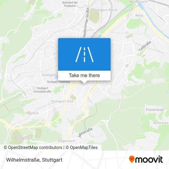 Карта Wilhelmstraße