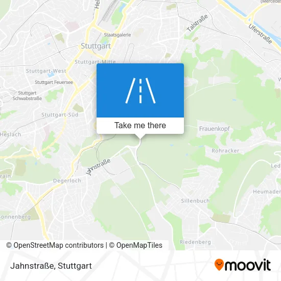 Карта Jahnstraße