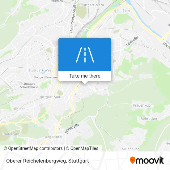 Карта Oberer Reichelenbergweg